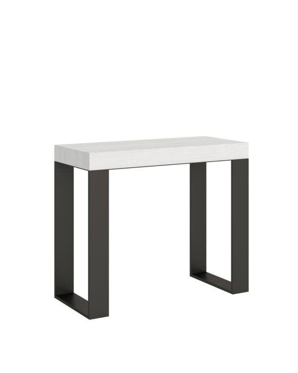 Consolle Tecno gambe antracite