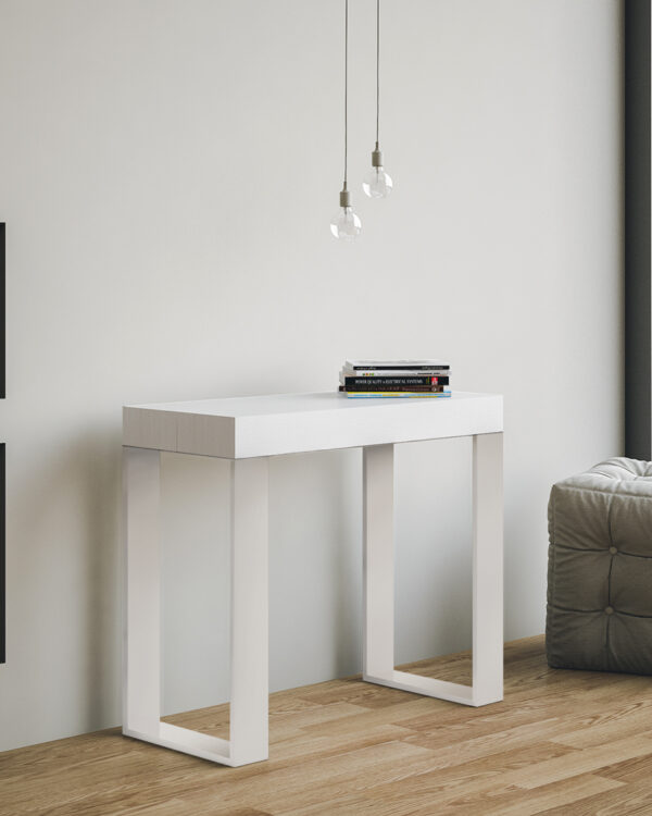 Consolle Tecno gambe Bianche